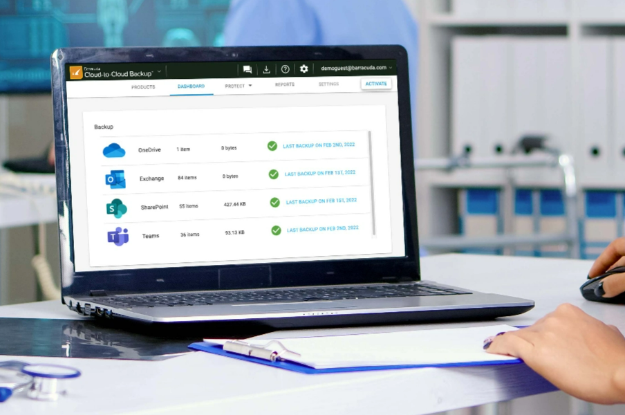 A Microsoft recomenda que utilize um serviço de backup de terceiros para os seus dados do Microsoft 365.